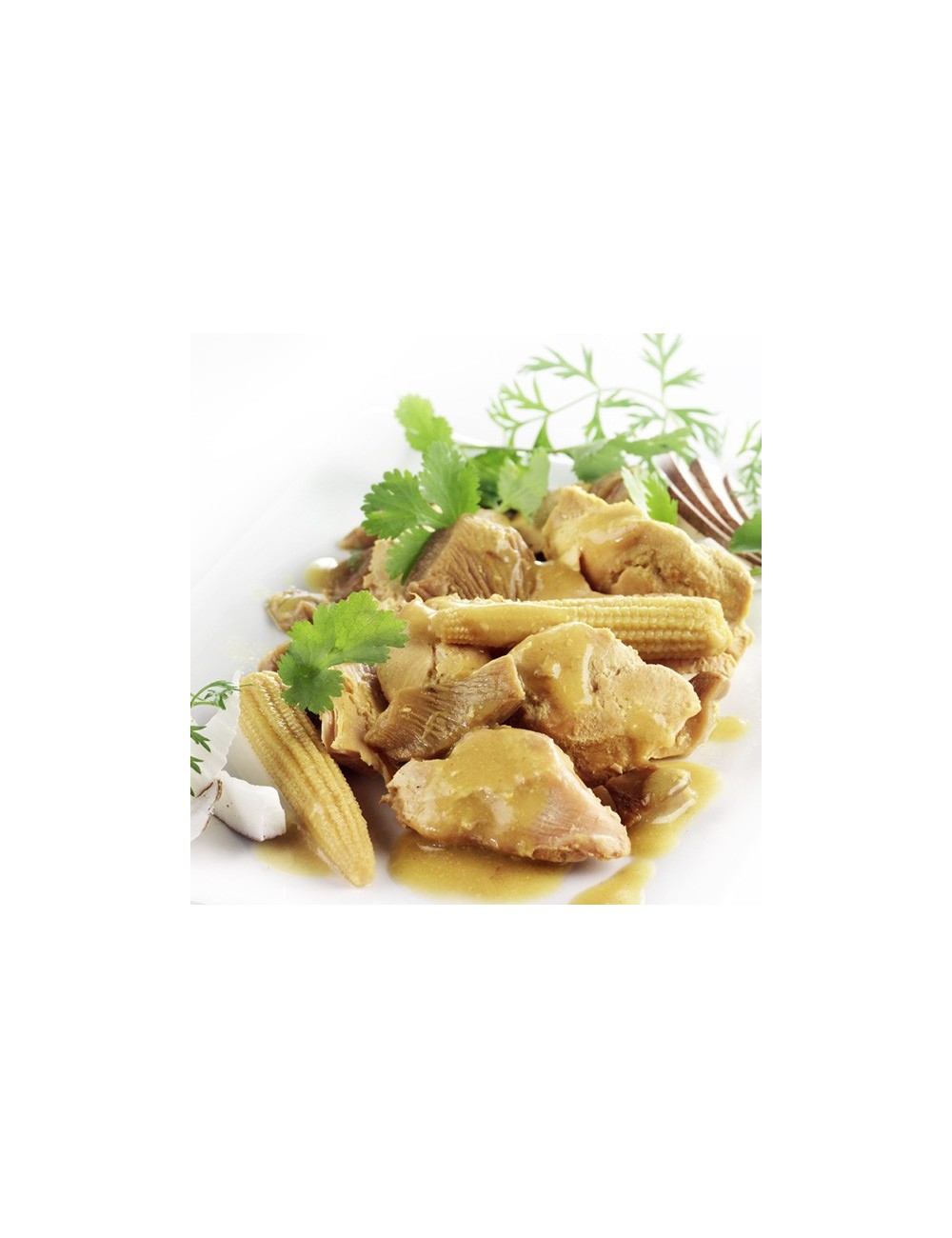 Curry vert de filet de volaille à la noix de coco - Le Gourmet du Net