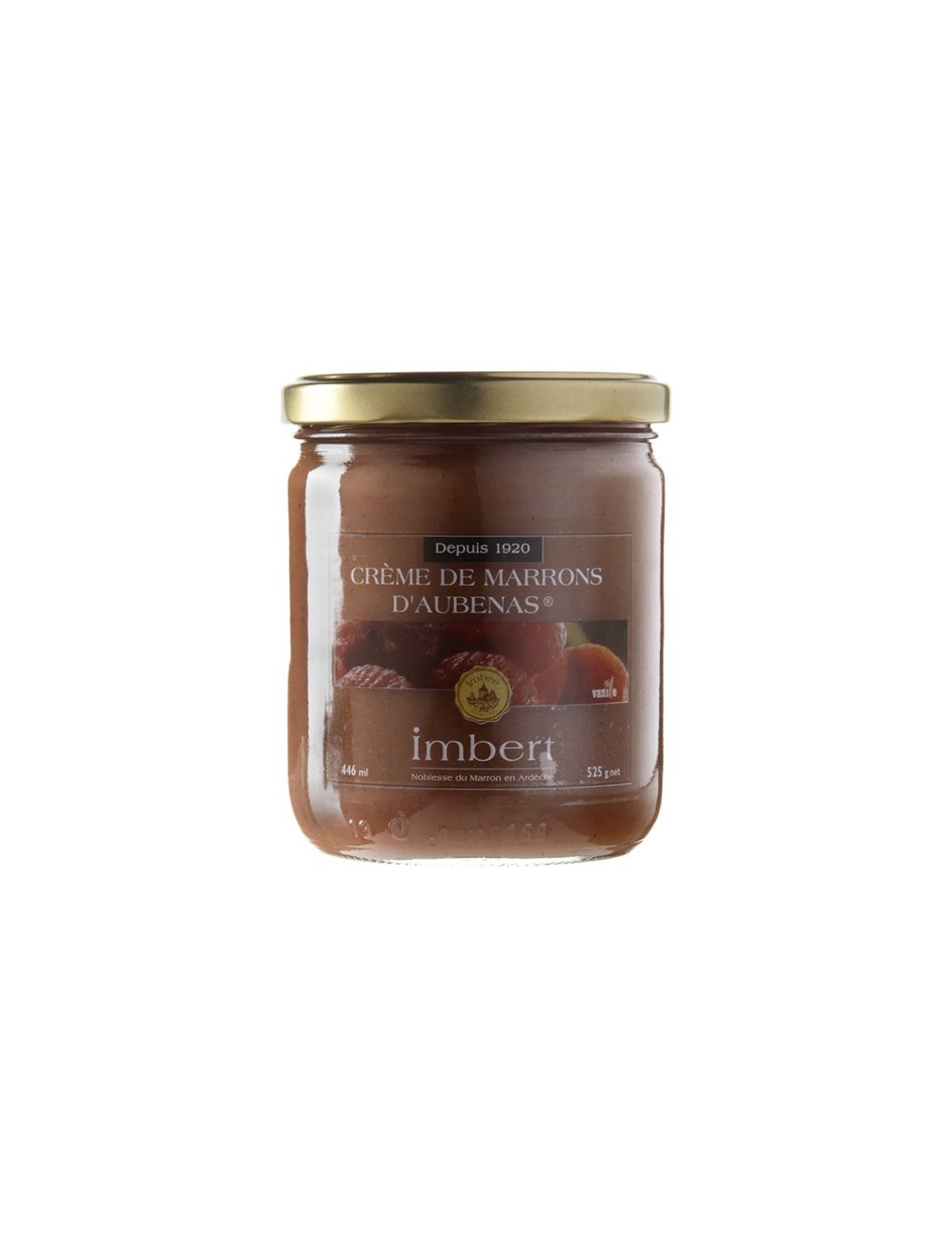 Crème de marrons d'Aubenas Imbert 120.gr