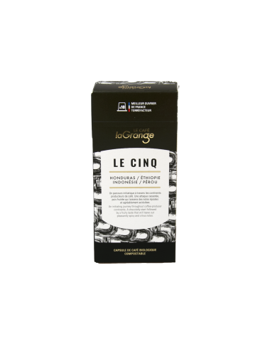 Café Le Cinq Bio  - La Grange - 10 capsules 