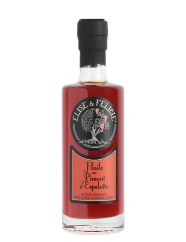 Huile Piment d'Espelette Boistray, 25cl