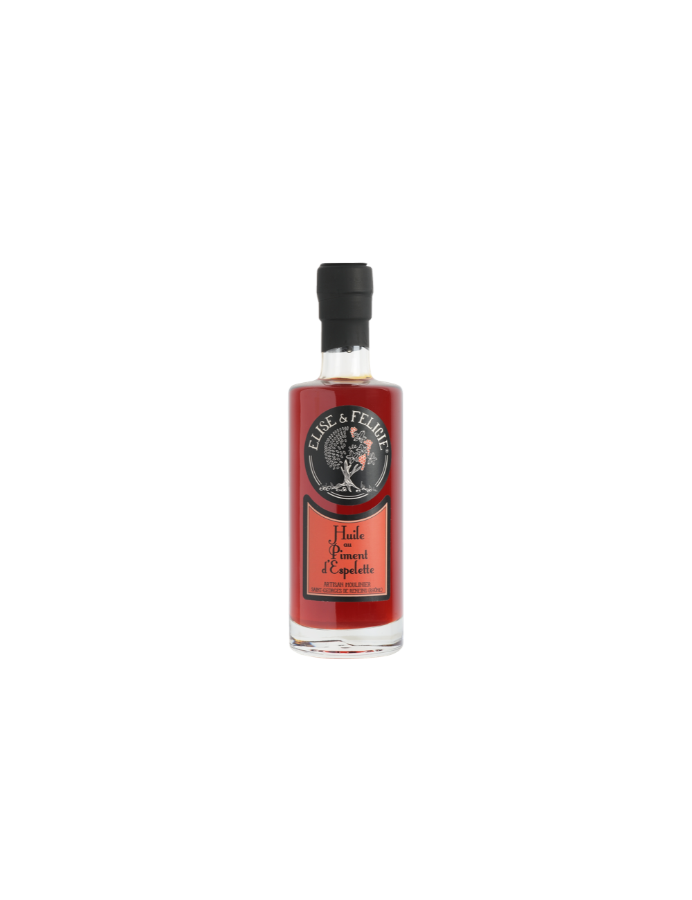 Huile Piment d'Espelette Boistray, 25cl