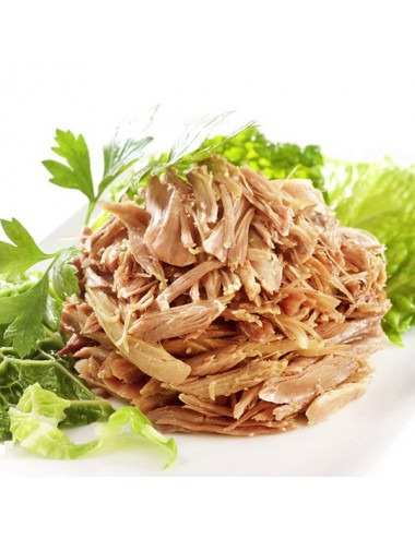 Effiloché de canard confit assaisonné