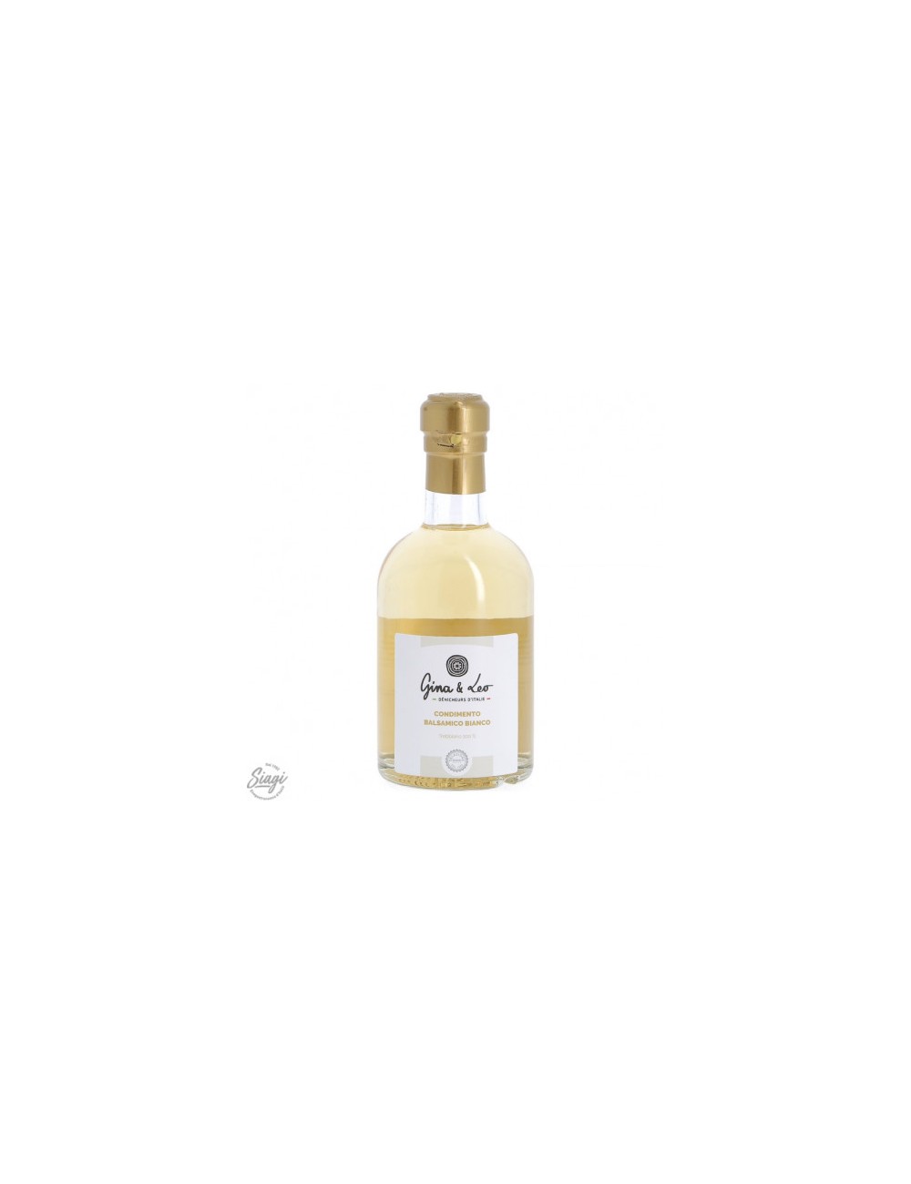 Vinaigre Blanc balsamique Gina&Léo, 25cl