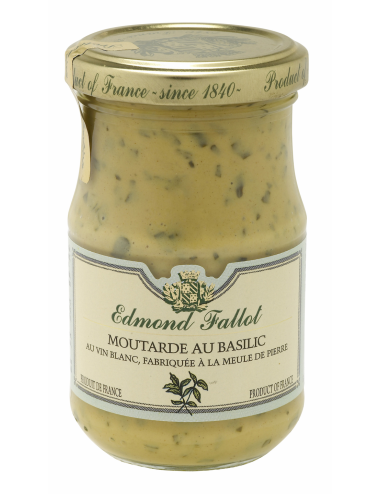 Moutarde au Basilic Edmond...
