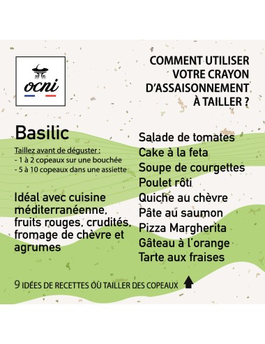 Crayon d'Assaisonnement à tailler - Coffret 3 saveurs FESTIF