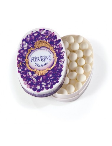 Boite Ovale Anis de Flavigny 50gr Violette