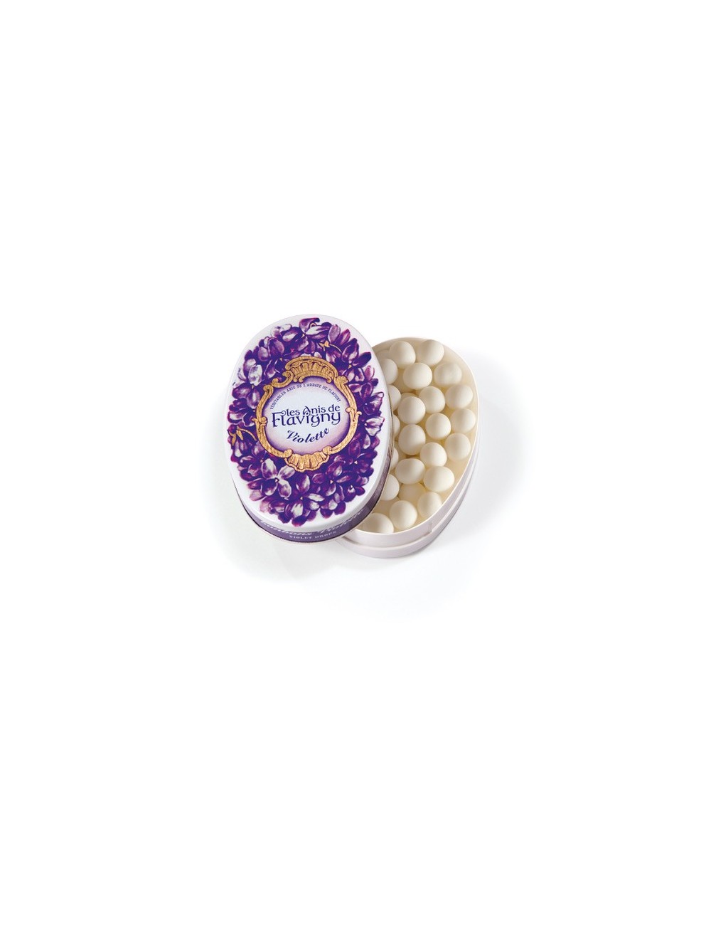 Boite Ovale Anis de Flavigny 50gr Violette