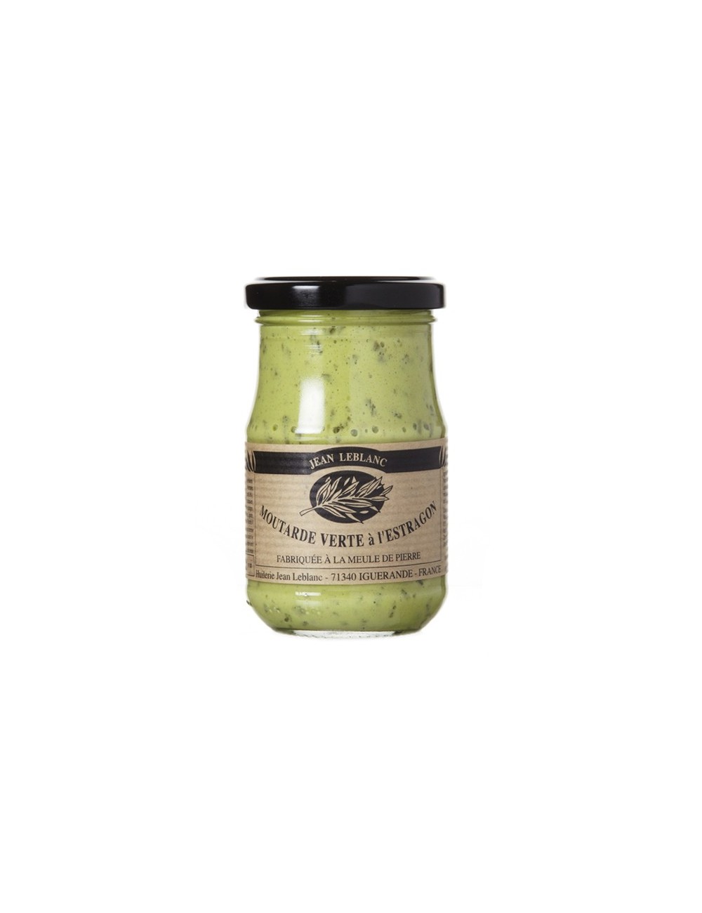 Moutarde verte à l'estragon, 210 gr